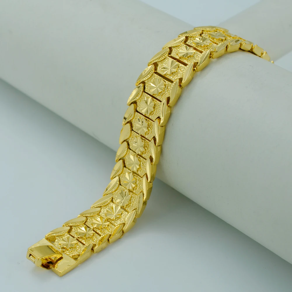 Anniyo 20 5cm Gold Bracelet For Women Men Color Br Dubai Anniyo 20 5cm Gold Bracelet For Women Men Color Br Dubai Bangles Africa Hand Chain Jewelry Ethiopian Arab 002007 In Charm Bracelets From