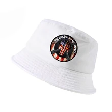 Горячая Распродажа унисекс Каратель ведро шапки для мужчин и женщин Панама Кепка женская шляпа Повседневная охота на открытом воздухе солнцезащитные очки