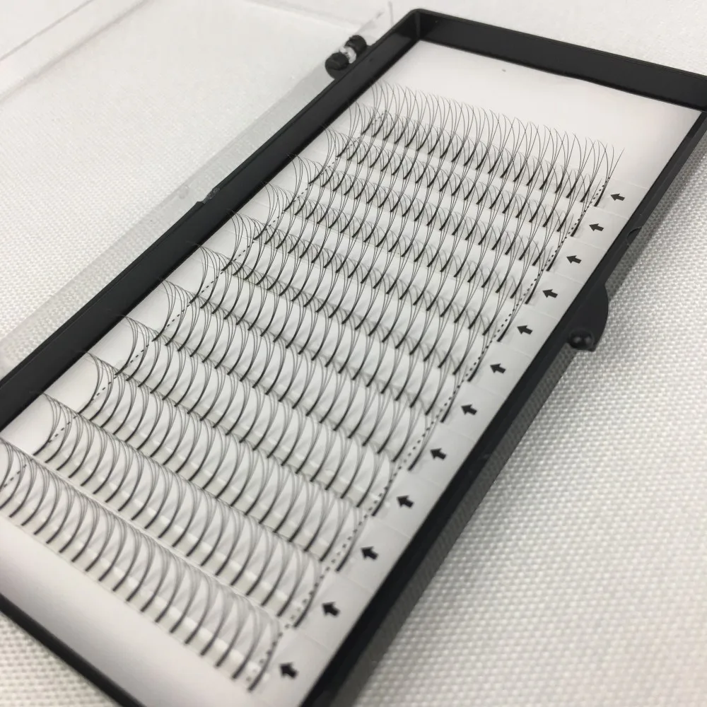 1 Box Premade Volume Lash Fans 3D Volume Fans Semi Permanent Individual Eyelash Extensions Free shipping (16)