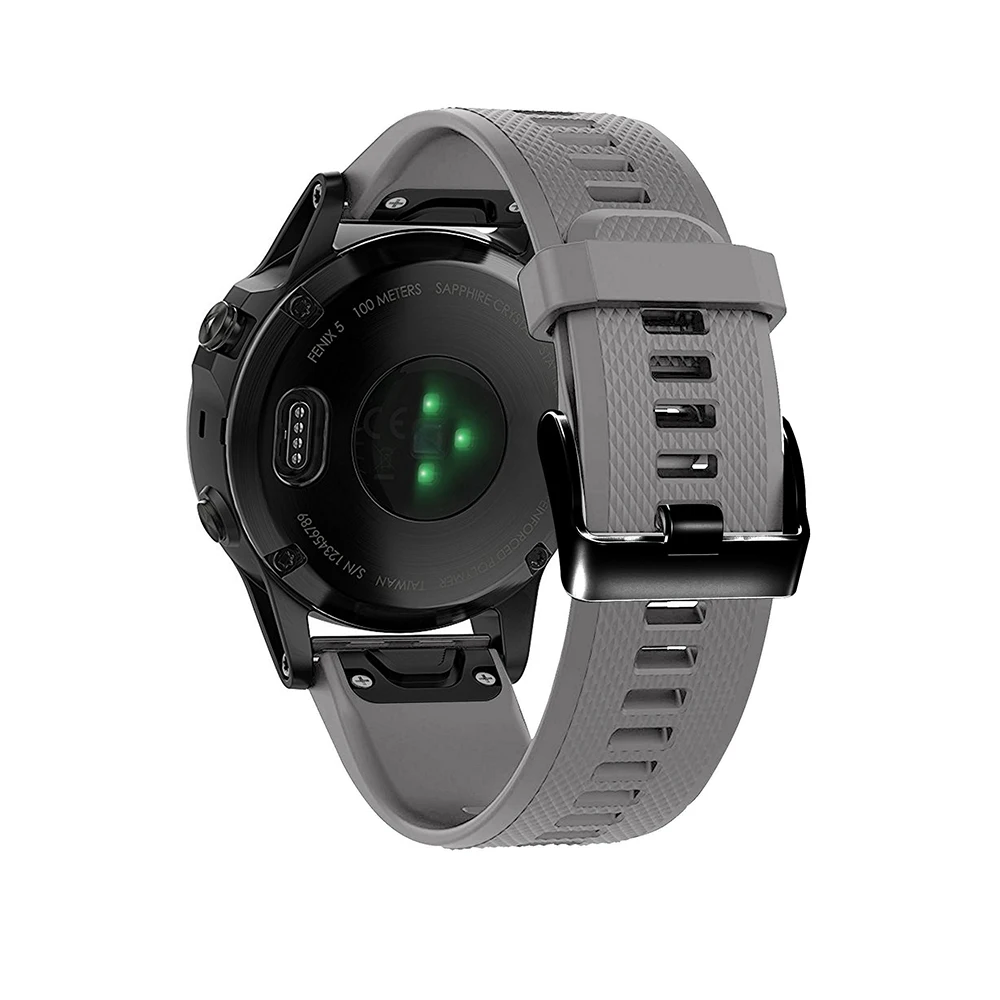 Сменный смарт браслет для Garmin Fenix 5X/ 5X Plus Easyfit силиконовый спортивный ремешок 3 / HR