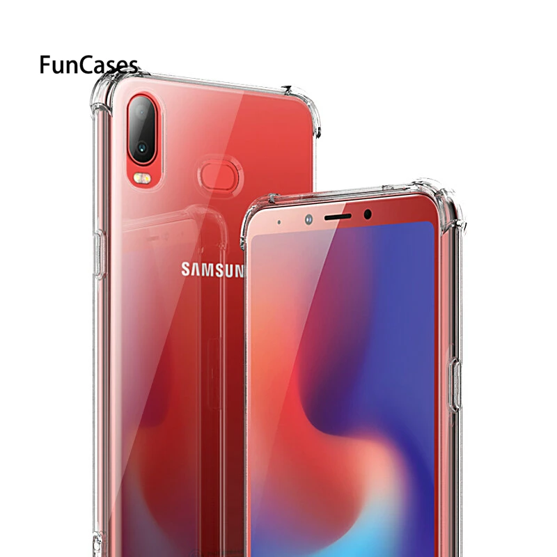Прозрачные телефонные чехлы для samsung S10 Lite плюс A750 A7 2018 A9S A6S чехол мягкий Galaxy S8 S9 A8 A6