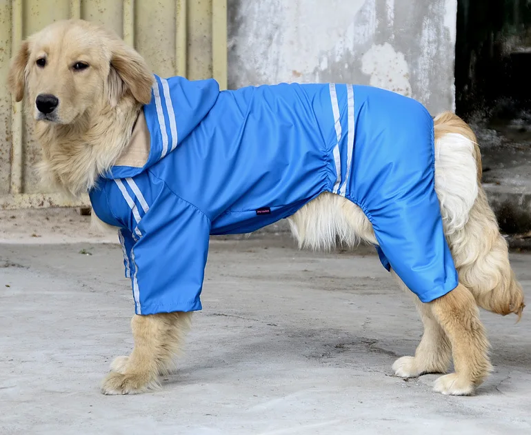 

New ! 5 Sizes Dog Clothes Pet Raincoat for Small Large Dogs pet apparel clothes