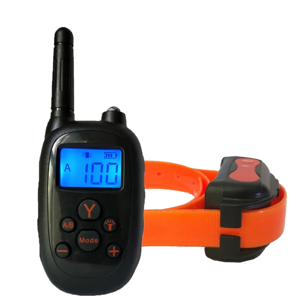 JANPET Waterproof Rechargeable Electric Dog Training Collar with Remote Control Range 300 Yards
