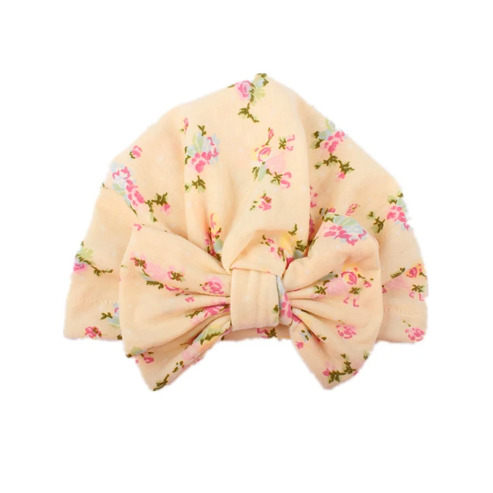 PUDCOCO/Новинка; хлопковая Шапка-бини для маленьких девочек; теплые зимние шапки в цветочек; Love От 0 до 3 лет