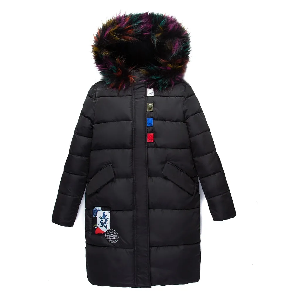 

Rlyaeiz 2018 Fashion Winter Jacket Women Colorful Fur Collar Winter Coat Women Parka Cotton-padded Warm Jackets Female Outerwear