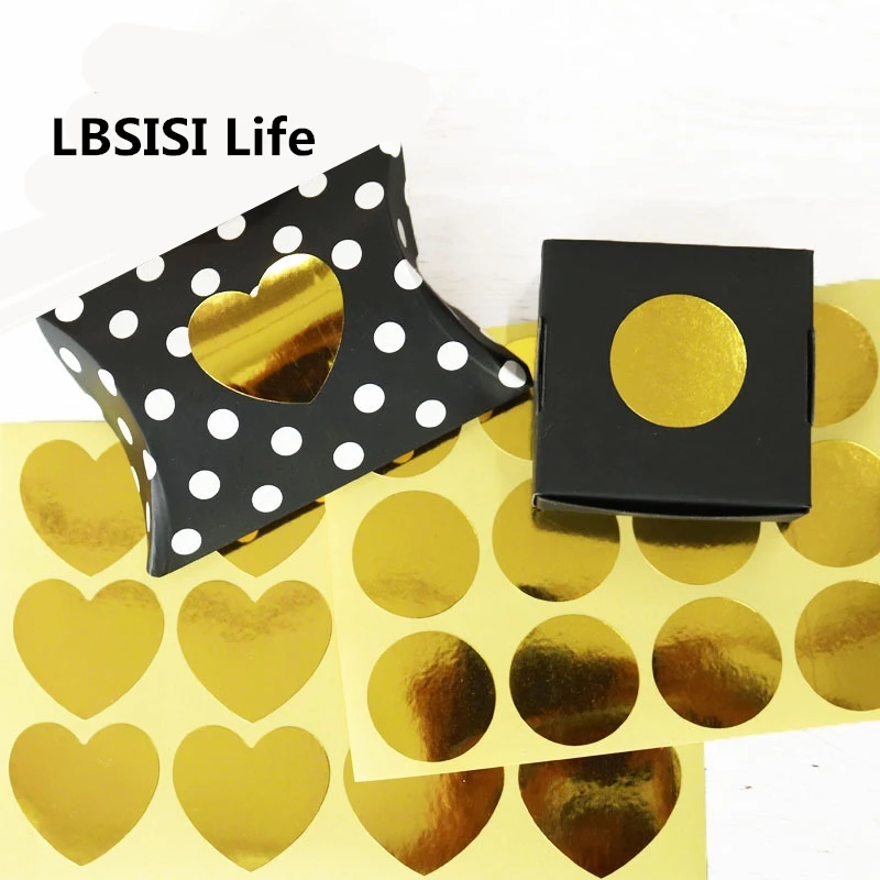 Наклейки из золотой фольги LBSISI Life 108 шт.|Украшения своими руками для вечеринки| |