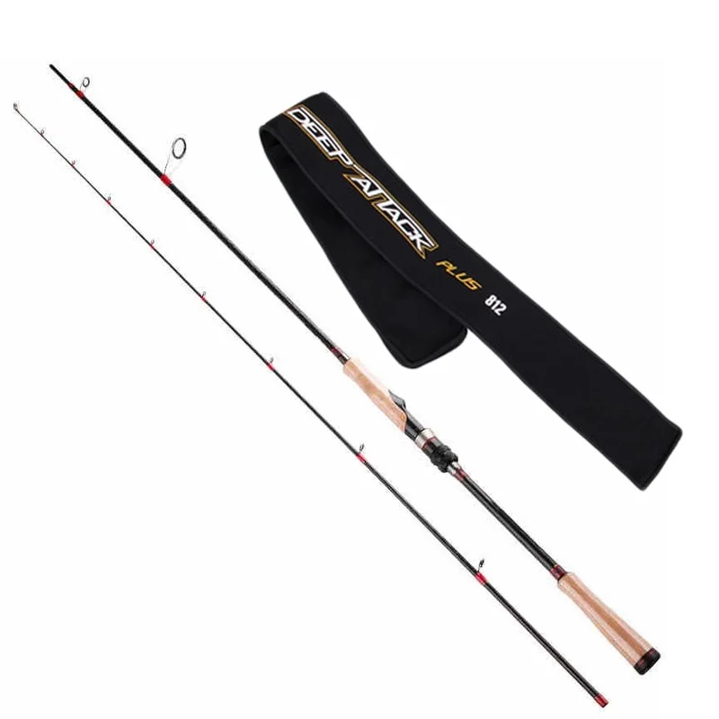 

Tsurinoya Hard Spinning Fishing Rod 2.47m/130g Power M Section 2 Lure Weight 7-25g Cork Handle Pesca Pole Olta Fishing Tackle
