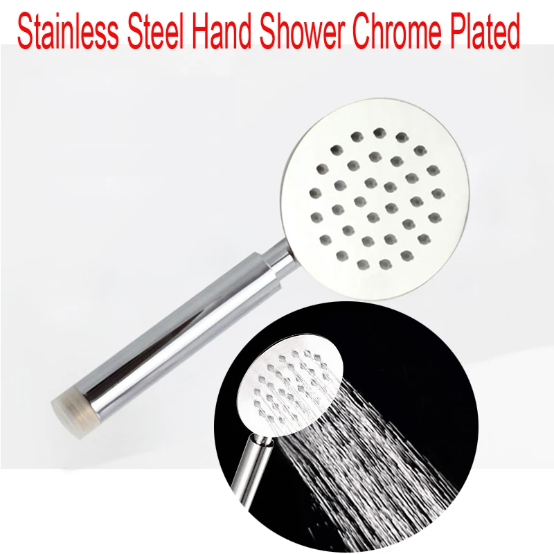 Hot Sale Stainless Steel Hand Shower Chrome Plated Pressurized Rainfall