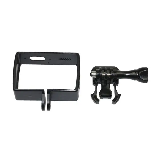 Black Frame Clear View Protective Skeleton Housing Case Shell For Xiaomi Yi 4K XiaoYi Camera Accessories