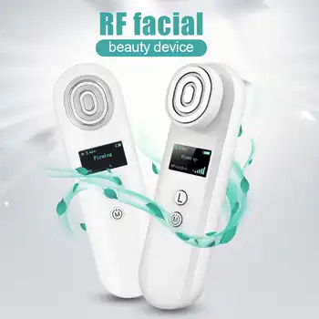RF EMS Vibration Machine Radio Frequency Wrinkle Removal RF Skin Tightening Face Lifting EMS Vibration Face Body Beauty Massager