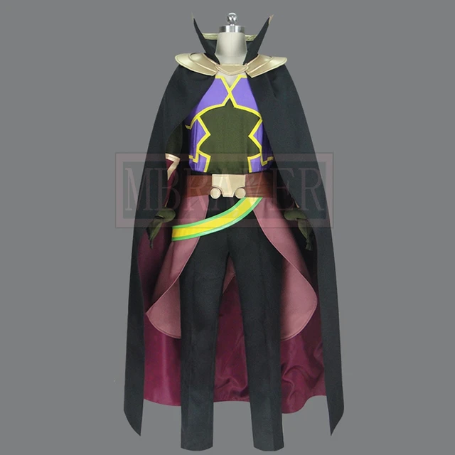  Isekai Maou to Shoukan Shoujo no Dorei Majutsu Diablo Cosplay  Costume2959 (Female S) : Toys & Games