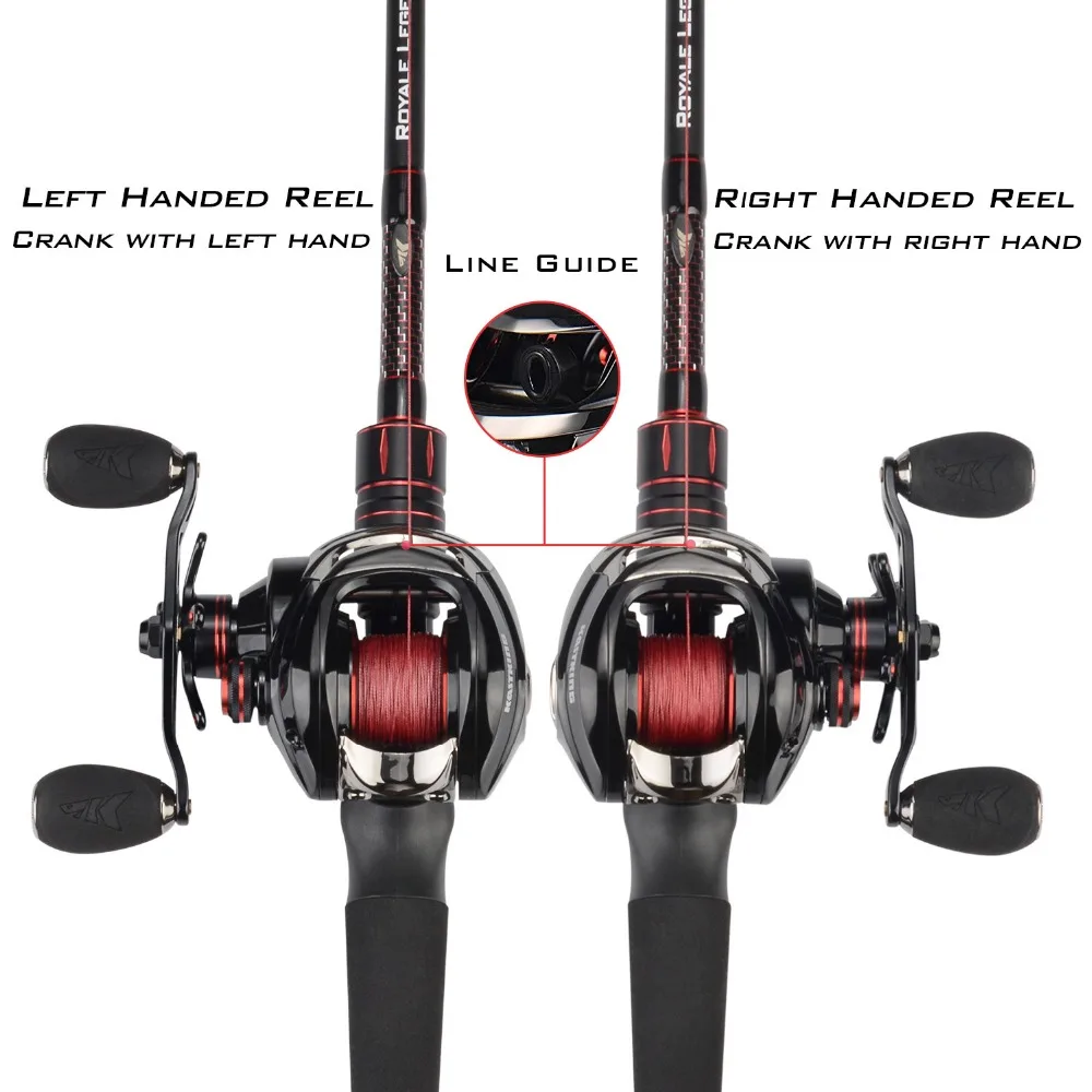 Kastking رويال أسطورة baitcasting الصيد بكرة 11 + 1 محامل محمية ، 17.5 رطل الكربون الألياف السحب pesca الكارب الصيد بكرات Kastking رويال أسطورة baitcasting الصيد بكرة 11 + 1 محامل محمية ، 17.5 رطل الكربون الألياف السحب pesca الكارب الصيد بكرات