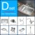 D set