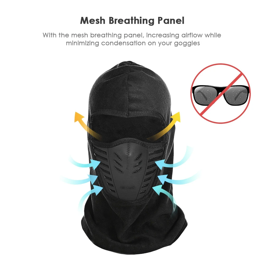Outdoor Winter Cycling Face Mask Fleece Thermal Balaclava Keep Warm Windproof Ski Mask Cap Snowboard Bike Bicycle Face Mask Outdoor Winter Cycling Face Mask Fleece Thermal Balaclava Keep Warm Windproof Ski Mask Cap Snowboard Bike Bicycle Face Mask