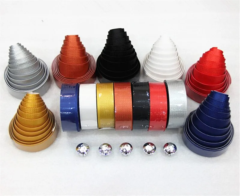 

2018 New Free Shipping Mountain Bike Road Bicycle Cycling Carbon Handlebar Tape Lead Slip Pattern Damping 9 Colors