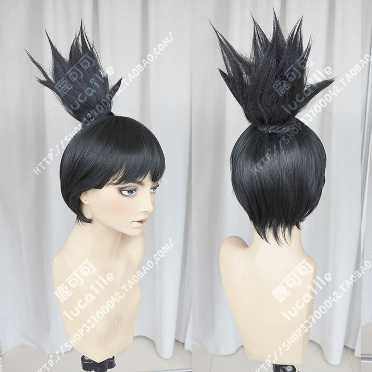 Boruto The Movie Shikadai Nara Shikamaru Short Black Ponytail Styled Heat Resistant Hair Cosplay Costume Wig Anime Costumes Aliexpress