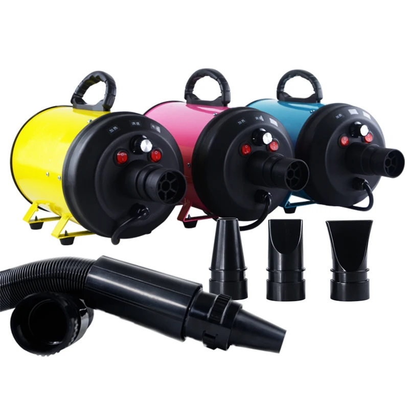 Dog water blower ultra quiet pet wiping machine hair dryer high power blown machine Golden retriever