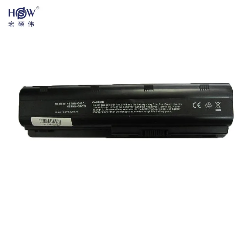 HSW 6 элементная батарея для hp WD548AA CQ62 CQ62-a 430 431 435 630 631 635 636 650 655 Envy 15-1100 G32 G72t G42 G56 G62 G72 DV3-4000