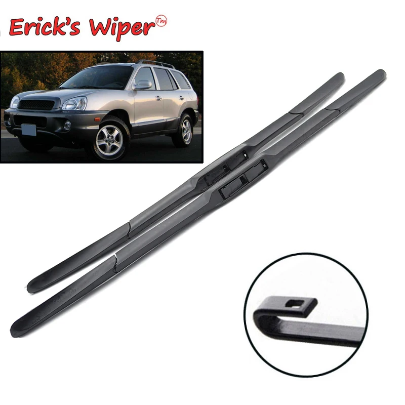 

Erick's Wiper LHD Front Wiper Blades For Hyundai Santa Fe SM MK1 2000-2006 Windshield Windscreen Front Window 22"20"