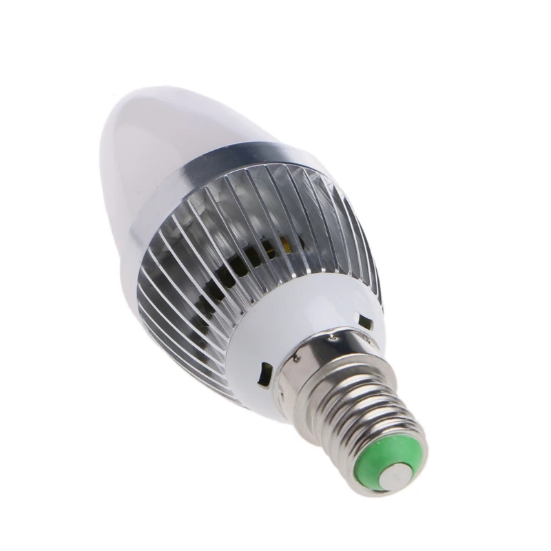E12 E14 3W RGB Светодиодный светильник 15 цветов лампа для свечи с дистанционным