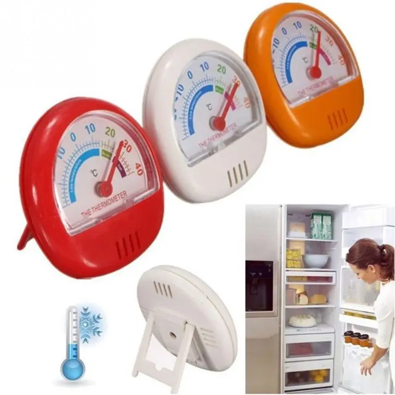 

Drop Ship Refrigerator Dial Pointer Fridge Useful Thermometer Freezer Temperature Kitchen