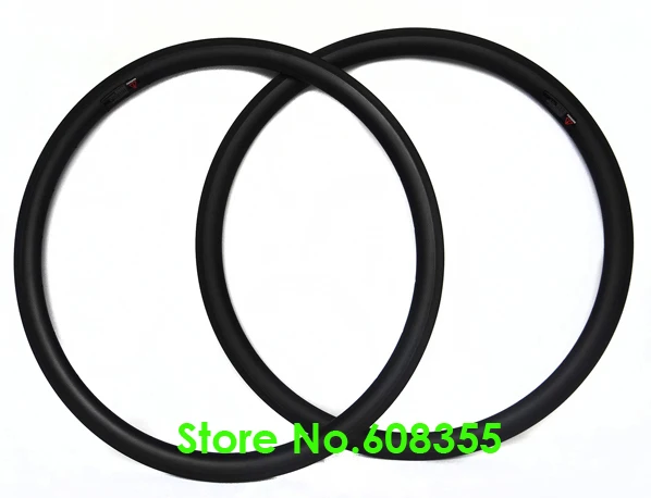 

Full Carbon Road Bike 700C Clincher Rim Width: 25mm, Depth : 38mm
