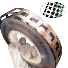 Bande de Nickel pur pour batterie au Lithium 0.15, 1M, 2P, 18650x27mm, bande de soudure, haute pureté, livraison gratuite