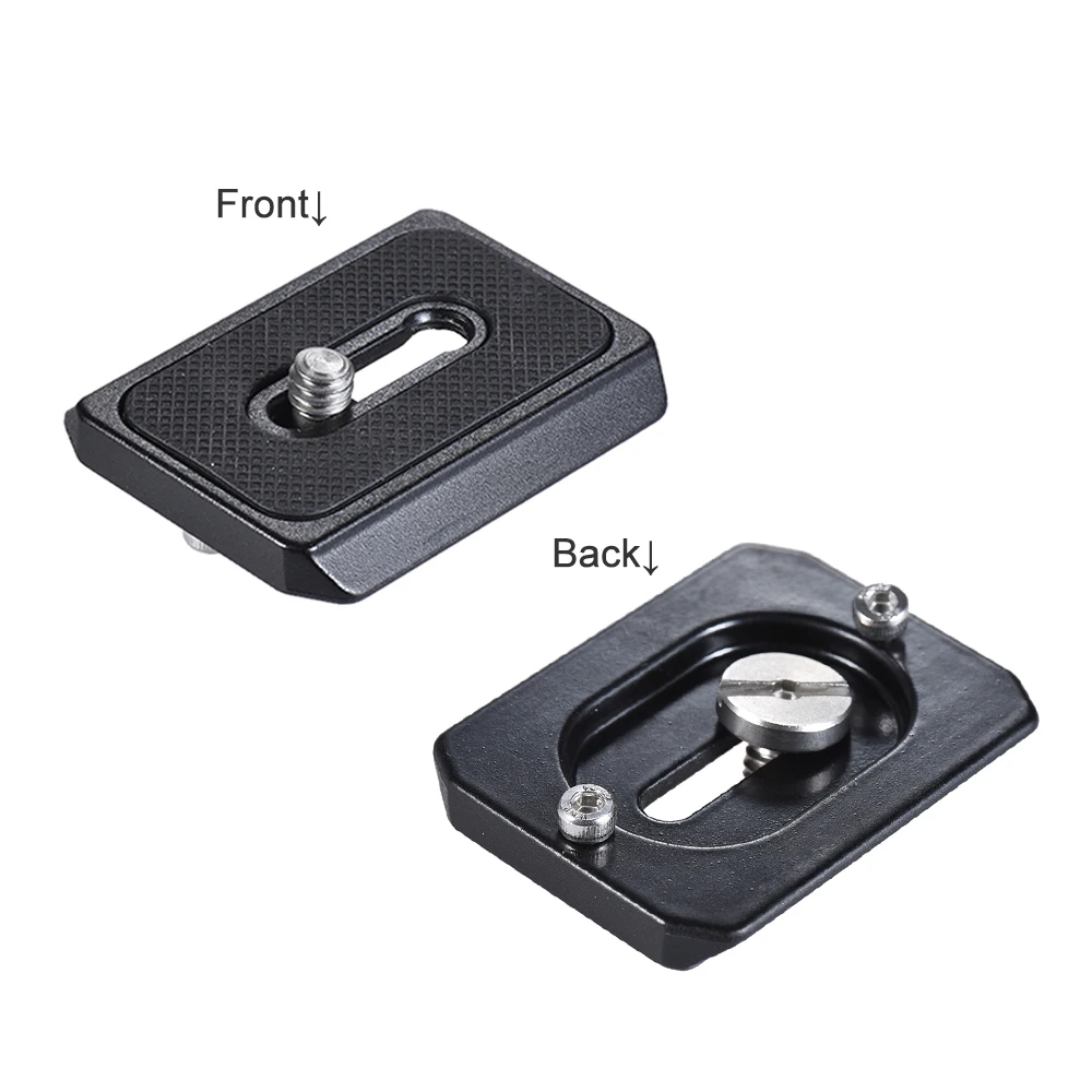 Andoer Mini Ball Head Ballhead Tabletop Tripod Stand Adapter w/Quick Release Plate for Nikon Sony Canon DSLR Camera Camcorder tripod ball head