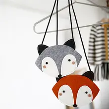 Ребенок лиса милая сумка одного плеча сумка 252510#418