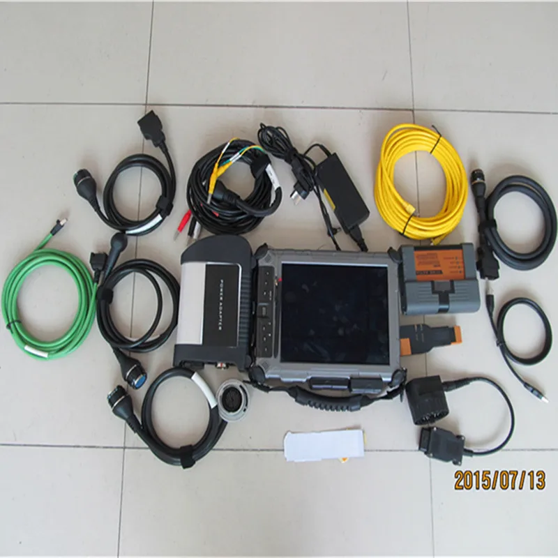mb star c4 with icom for bmw with ix104 tablet