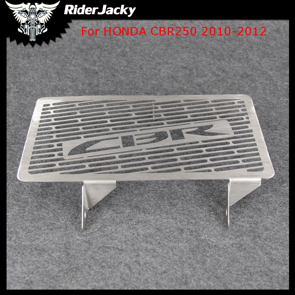 

CNC Stainless Steel Motorcycle Radiator Grille Guard Cover Protector For HONDA CBR250 CBR 250 2010-2012 2011