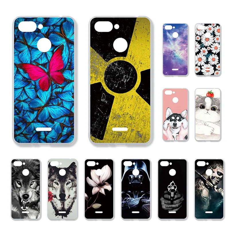 

Bolomboy Cute Case For Xiaomi Redmi 6 Note 5A 4X Prime Mi Note 3 Mix 2 Mi A1 Max2 Mi6 Case Silicone Soft TPU Painted Cover Coque