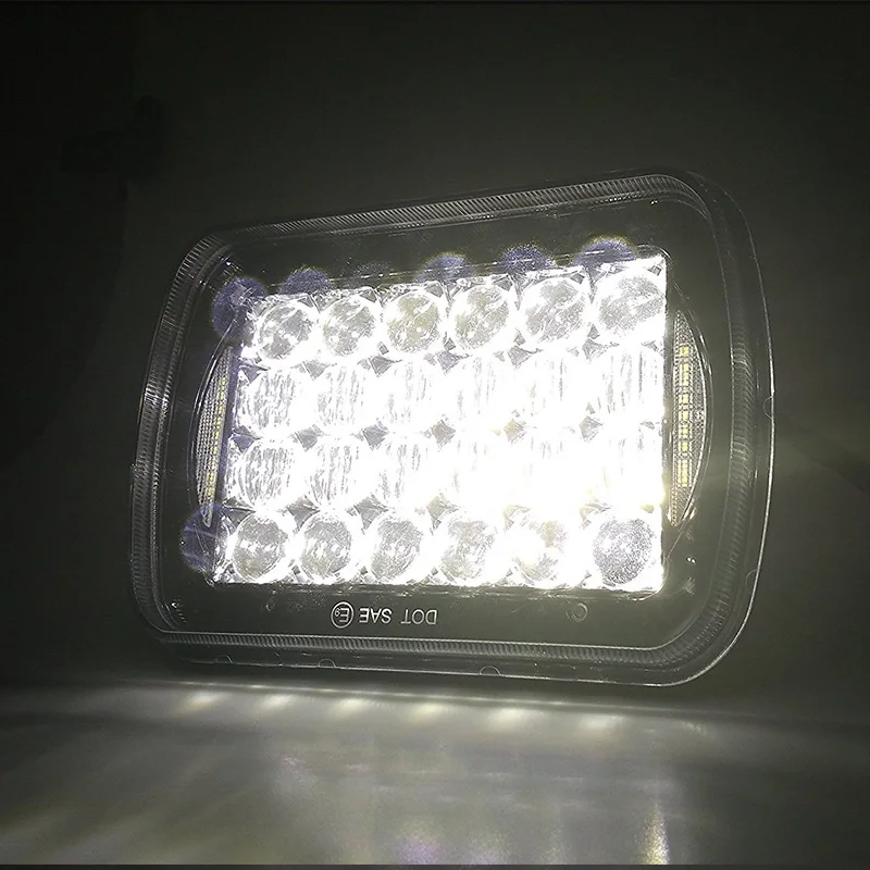 FADUIES 7x 6 5 x 7 inch Projector LED Headlights 5D Lens for Jeep Wrangler YJ Cherokee XJ H6054 H5054 H6054LL 69822 6052 6053 (13)