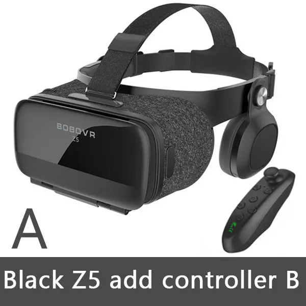 bobovr Z5/bobo vr Z5 очки виртуальной реальности 120 FOV 3D очки google картон с гарнитурой стерео коробка для смартфонов - Цвет: Z5-XIAO-black