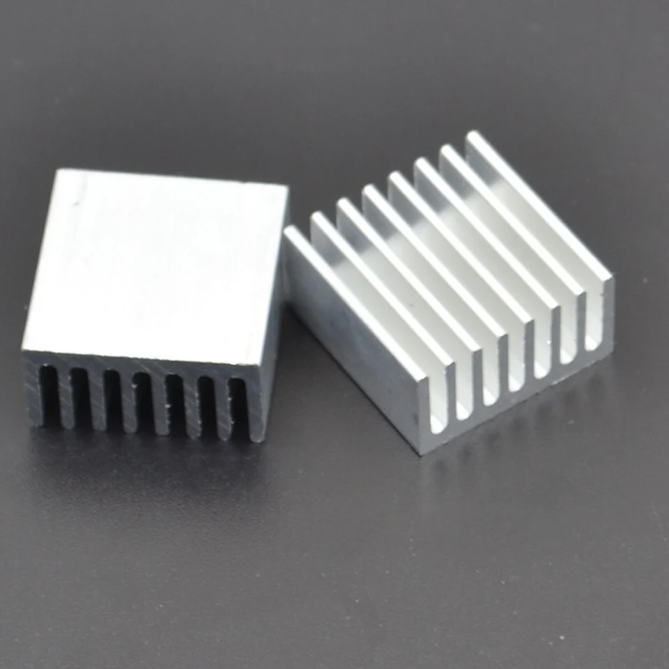 5pcs Aluminum fin Heat Sink 30 30 15MM White Sawing 5pcs Aluminum fin Heat Sink 30 30 15MM White Sawing