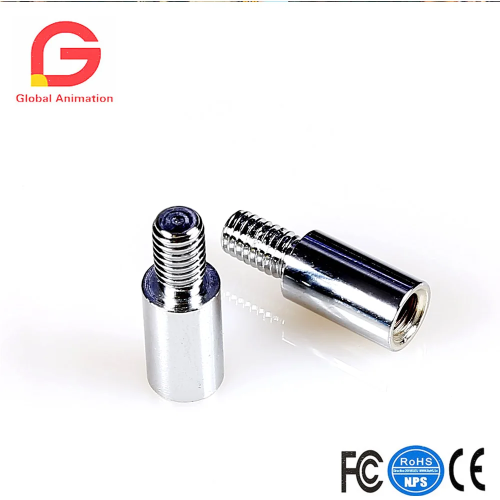 

4 pcs Extension Rod Extender Shafts For Sanwa joystick / Zippyy Joystick / Jamma game accessories length 15mm