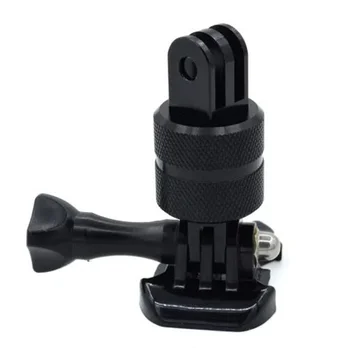 

Action Camera 360-degree Rotating Metal Connector Suit Fixed Base Suit Set for GOPRO Xiaoyi Sjcam