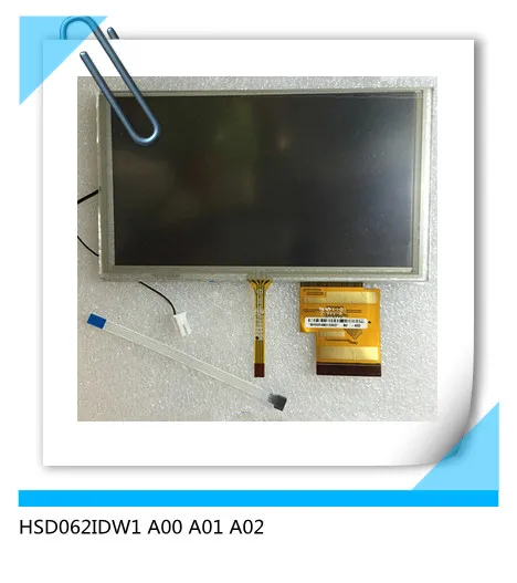 

HSD062IDW1 A00 A01 A02 Новый 3,5-дюймовый ЖК-экран + сенсорный экран