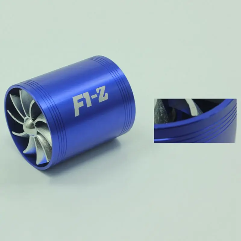 Турбокомпрессор турбинный вентилятор двойной турбо пропеллер экологический вентилятор F1-Z топлива