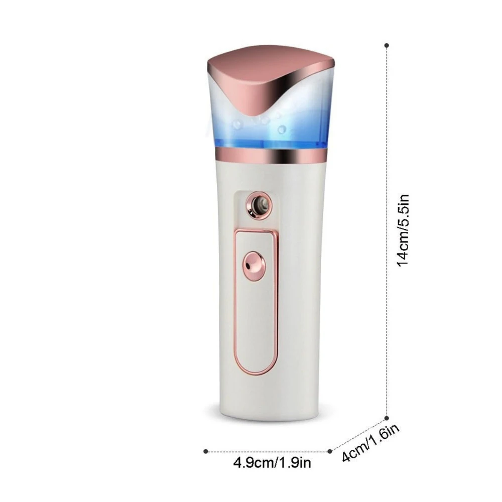 

Portable Face Spray Bottle Ultrasonic Nano Facial Mister Steamer Face Sprayer Cold Beauty Hydrating Skin Care Tools