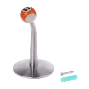 

High quality Billiard Pool Table Hook Self Sticker Cloth Hat Rack with Screw Kit Set Cue Accessories