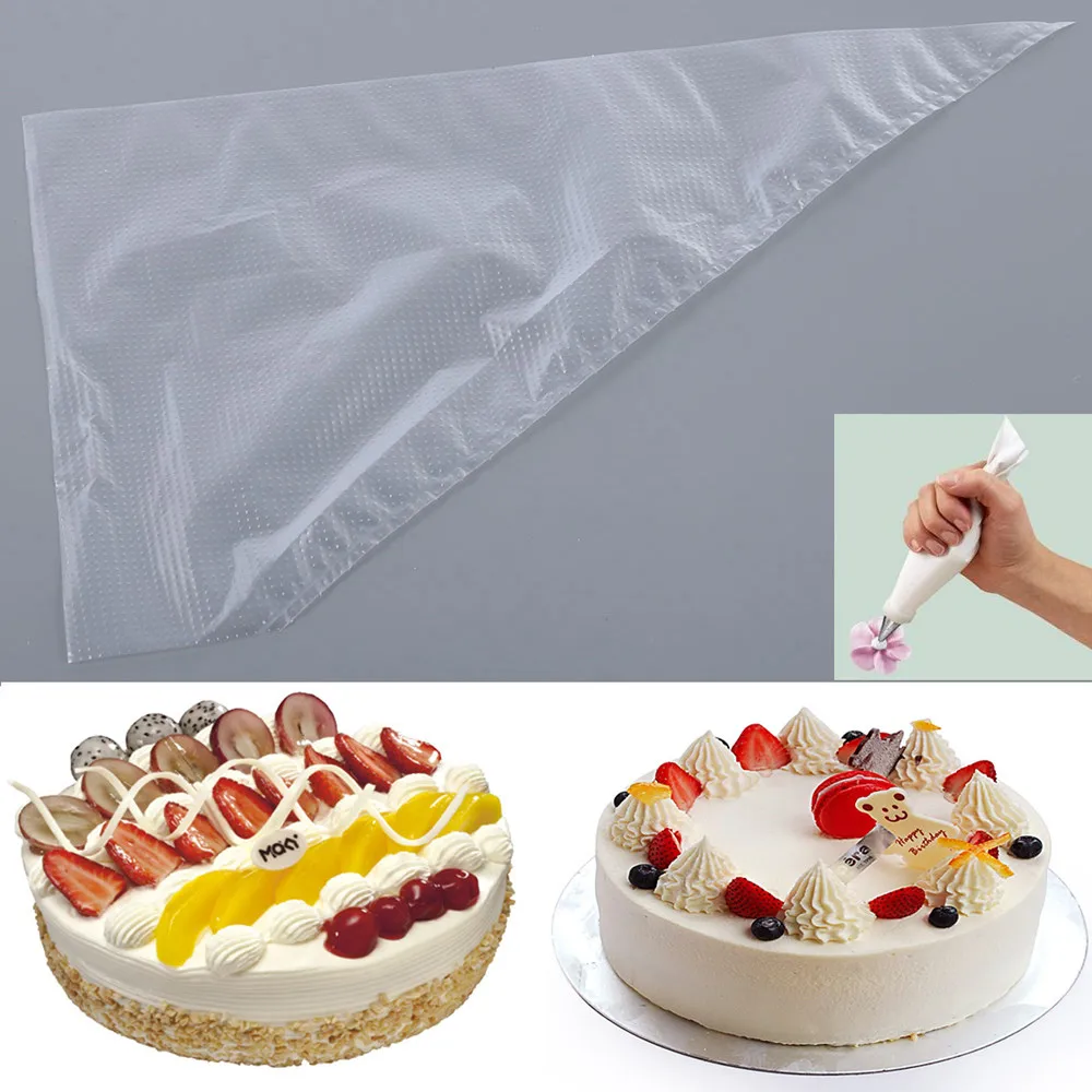 Icing Bag Patisserie 100pcs Disposable Cream Piping Bag Cake Pastry
