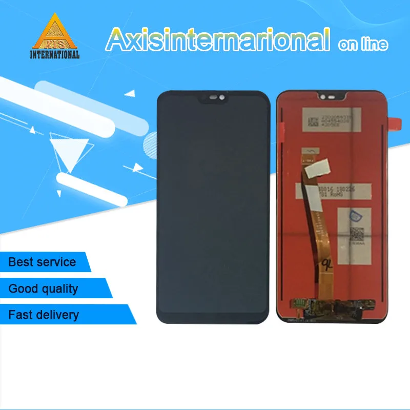Skup Oryginalny Axisinternational dla Huawei P20 Lite Nova 3E ekran wyświetlacz LCD + digitizer panel dotykowy dla Huawei P20 Lite Nova 3E