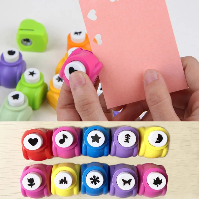 

New Hand Shaper Scrapbook Tags Cards Craft DIY Punch Cutter Tool Child Mini Printing paper-cut Tool