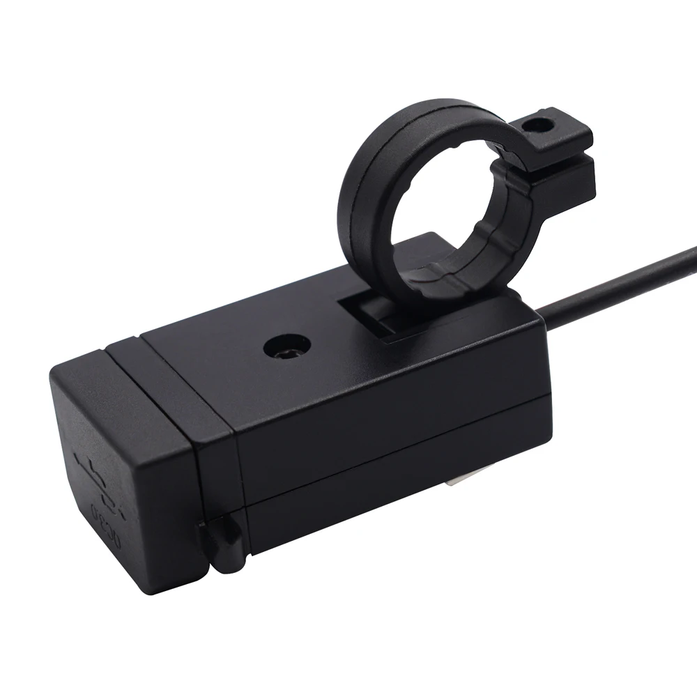 Универсальный 3.0qc USB зарядное устройство для мотоцикла Moto оборудования Dual USB Quick Charge 12 В адаптеры питания для напряжение между DC12-24V