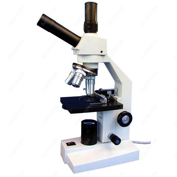 

Compound Microscope with Mechanical --AmScope Supplies 40x-800x Biological 2-View Compound Microscope with Mechanical Stage
