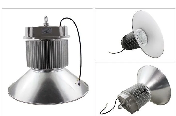 

Free shipping IP44 70W 80W 100W 120W 120LM/W 3000K 6000K COB LED Highbay