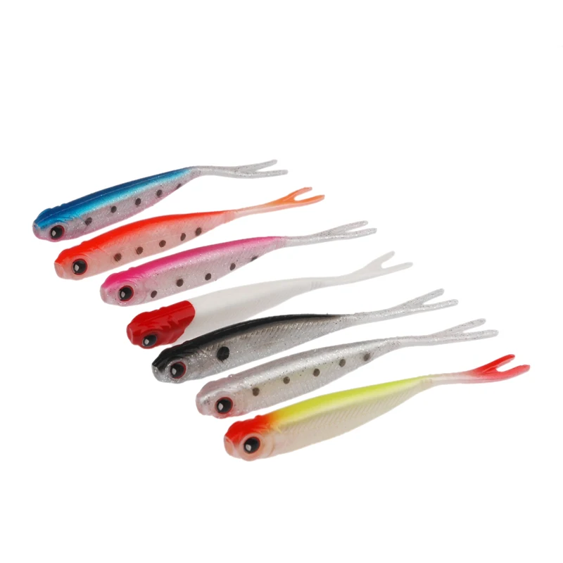 

Soft Lure 6pcs/lot 6.5g/105mm for Fishing Shad Fishing Worm Vibration Swimbaits Jig Head Soft Lure Fly Fishing Bait Fishing Lure