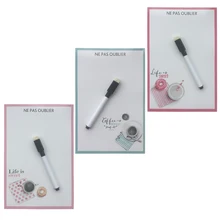 Die küche gedruckt Dry-Erase Flexible Magnetische Whiteboard/Nachricht board/Memo Pad/Dialog Box Kühlschrank Magneten