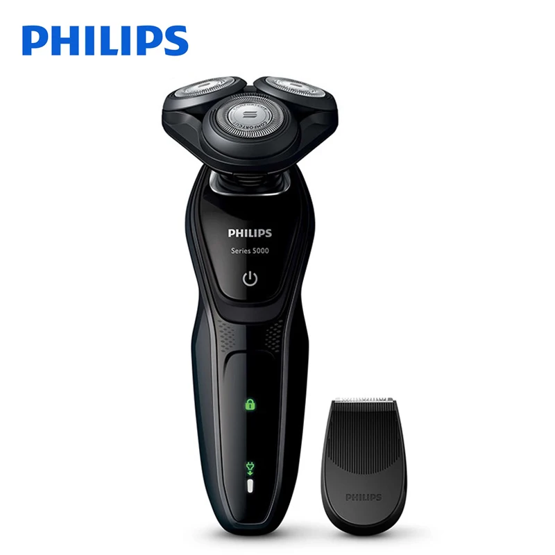 Профессиональная Электробритва Philips S5079 роторная перезаряжаемая электрическая бритва для мытья тела с удобной системой бритья для мужчин